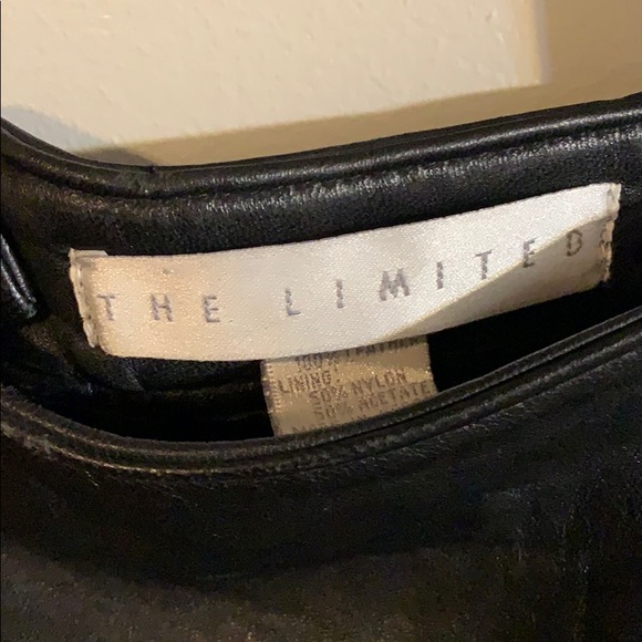 The Limited Genuine Leather Skirt - Picture 3 of 4